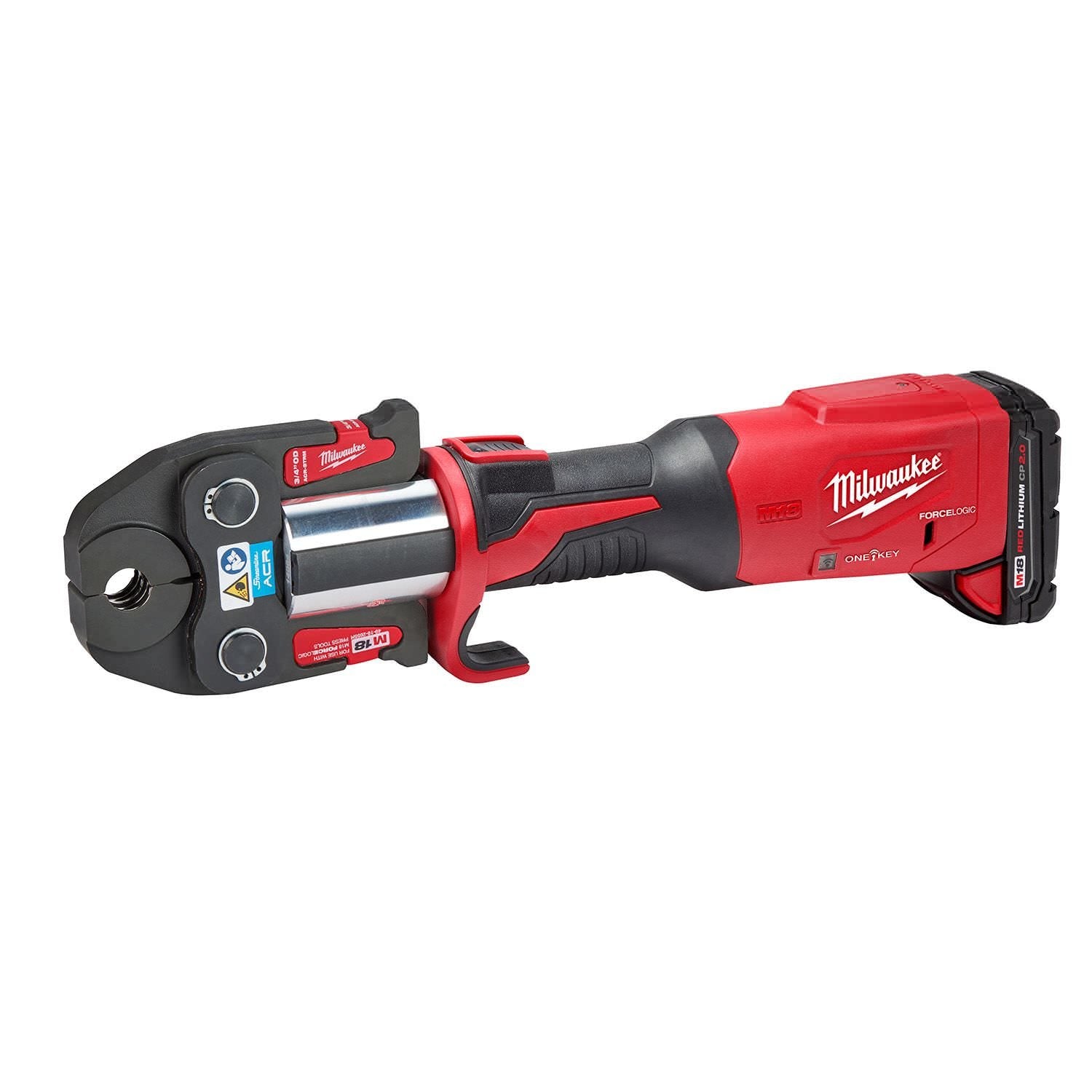 Milwaukee 2922-22M M18 FORCE LOGIC Press Tool with ONE-KEY 2.0Ah Kit