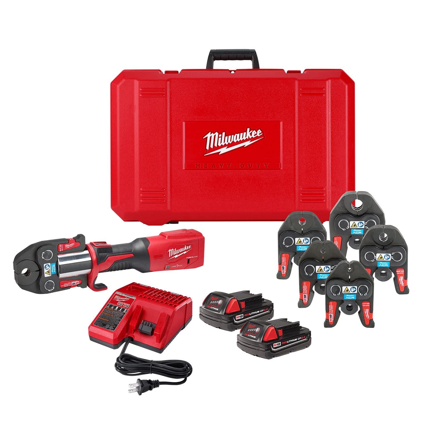 Milwaukee 2922-22M M18 FORCE LOGIC Press Tool with ONE-KEY 2.0Ah Kit