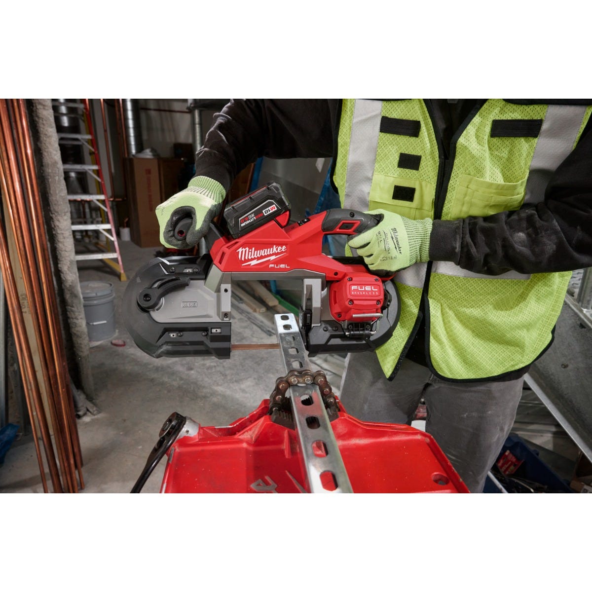 Milwaukee 2929-20 M18 FUEL 18V Deep Cut Brushless Band Saw, Tool Only