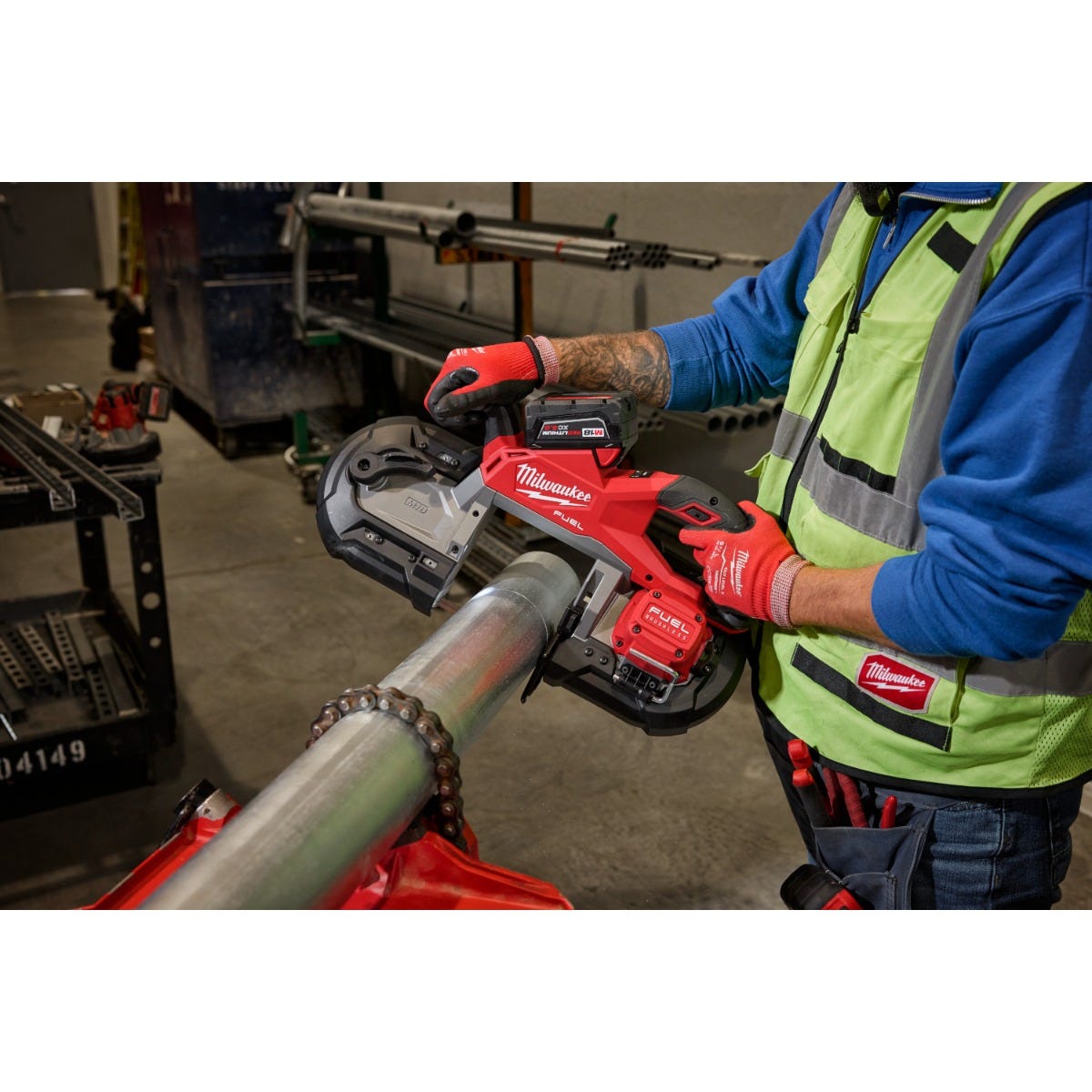 Milwaukee 2929-20 M18 FUEL 18V Deep Cut Brushless Band Saw, Tool Only