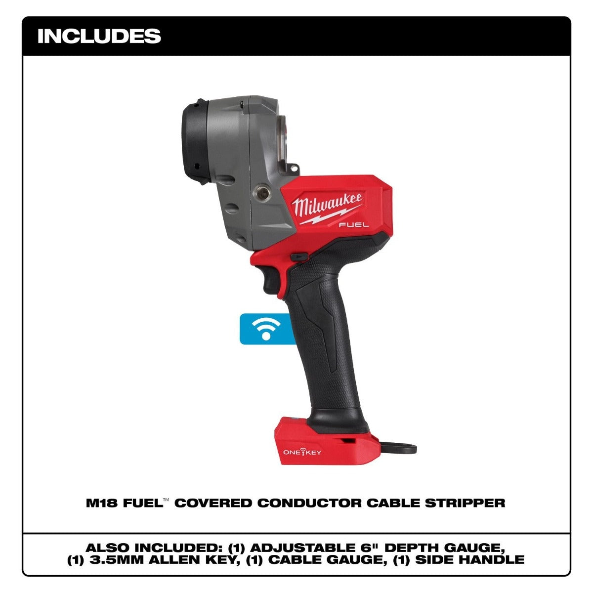 Milwaukee 2937-20 M18 FUEL Covered Conductor Cable Stripper, Tool Only