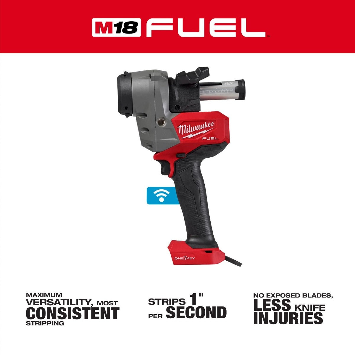 Milwaukee 2937-20 M18 FUEL Covered Conductor Cable Stripper, Tool Only