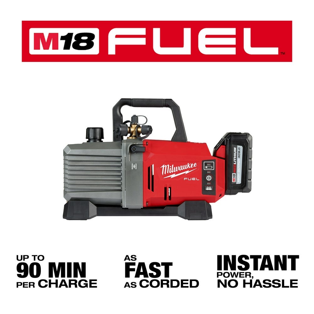 Milwaukee 2941-21 M18 FUEL 5-CFM Vacuum Pump 8.0Ah Kit