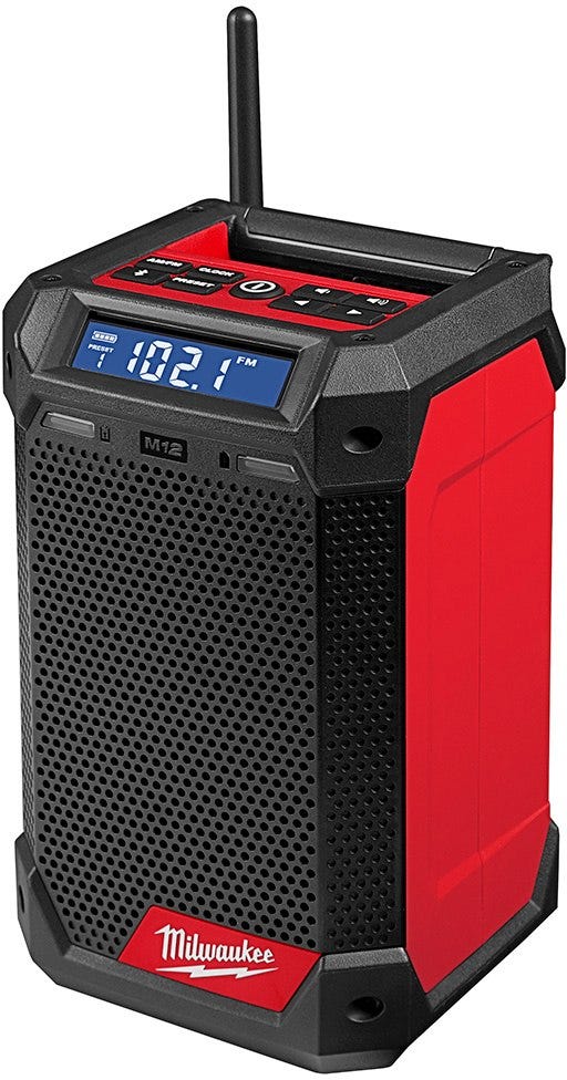 Milwaukee 2951-20 M12 Bluetooth Radio and Battery Charger (PROMO)