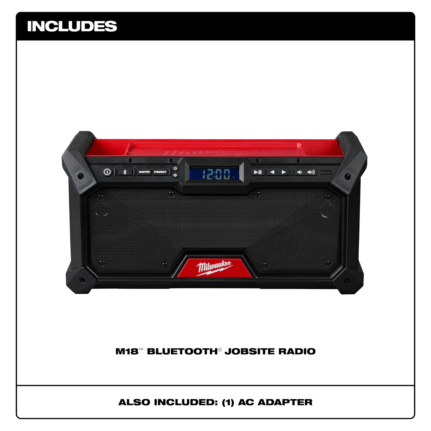 Milwaukee PROMO 2952-20 M18 Bluetooth Jobsite Radio (PROMO)