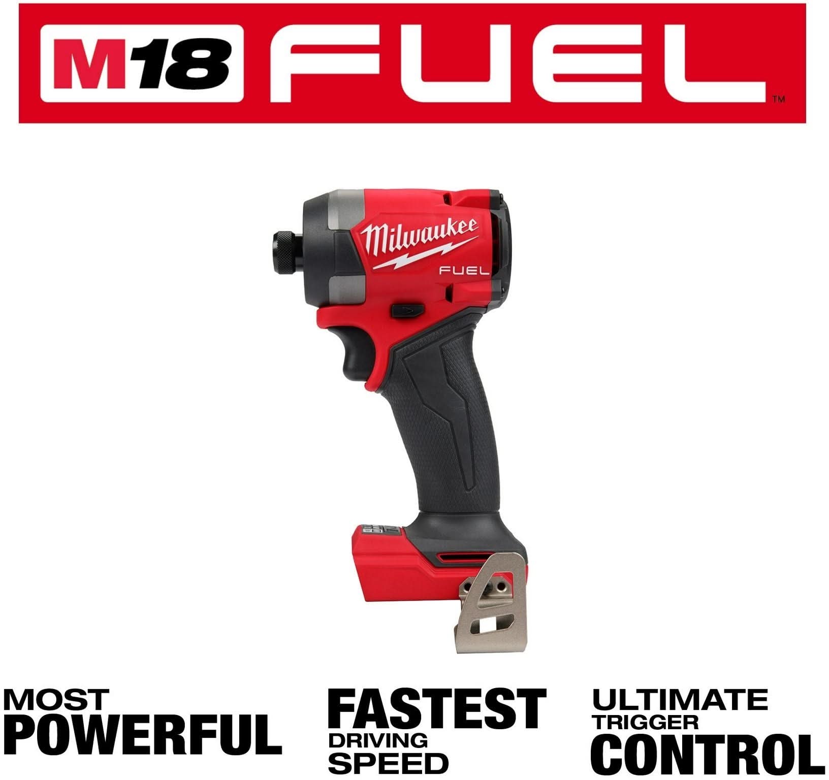 Milwaukee 2953-20 M18 FUEL 1/4-in. Hex Impact Driver, Tool Only (PROMO)