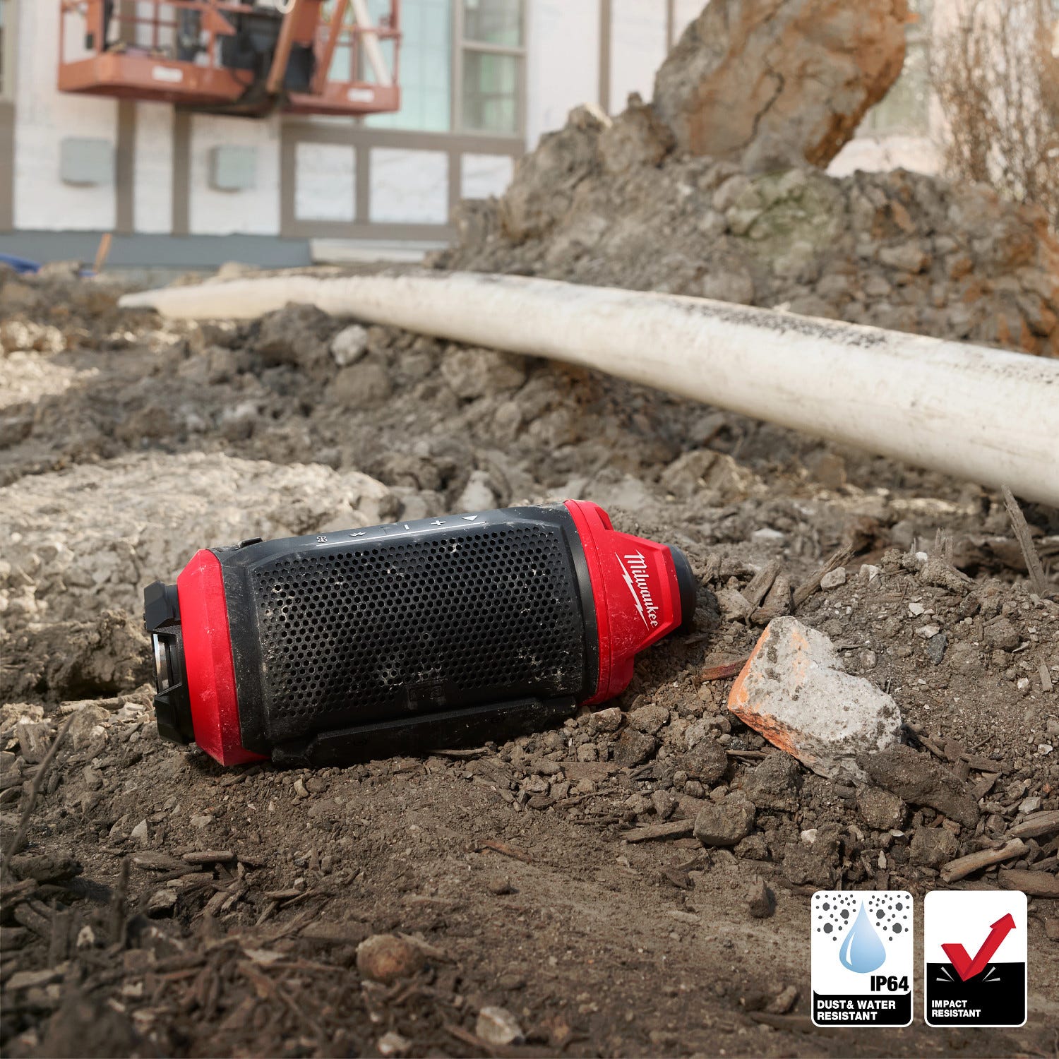 Milwaukee 2955-20 M12 Bluetooth Jobsite Speaker w/ PACKOUT Compatibility