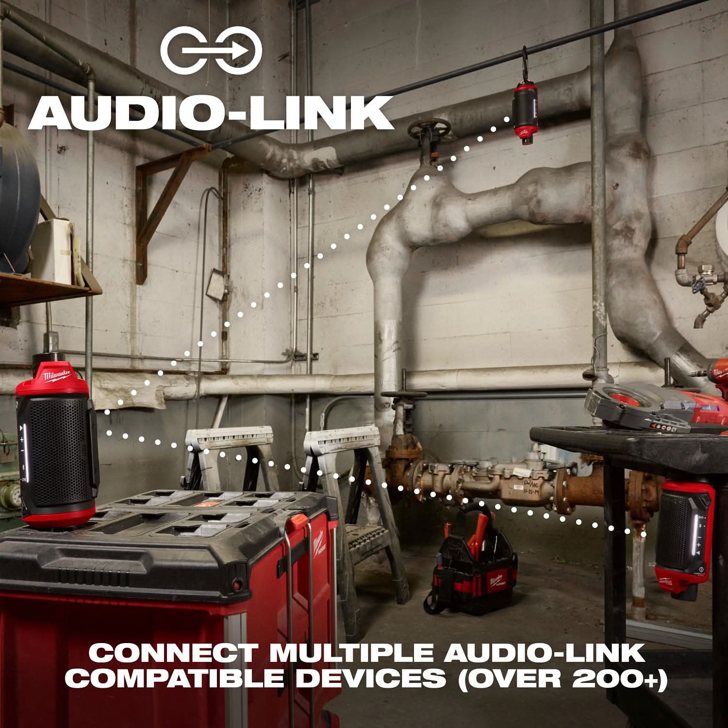 Milwaukee 2956-20 Radio de chantier Bluetooth M18 + chargeur | Outillage Mathieu Milwaukee 2956-20 Radio de chantier Bluetooth M18 + chargeur | Outillage Mathieu
