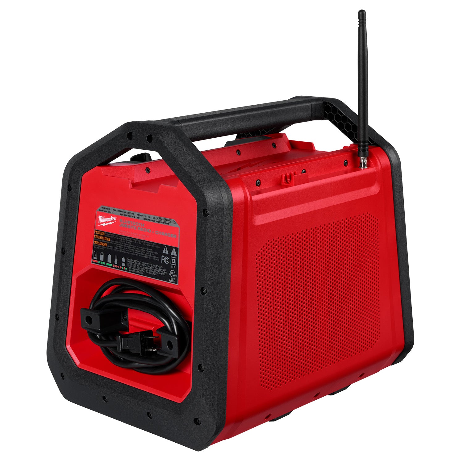 Milwaukee 2956-20 M18 Bluetooth PACKOUT Radio + Charger, Tool Only