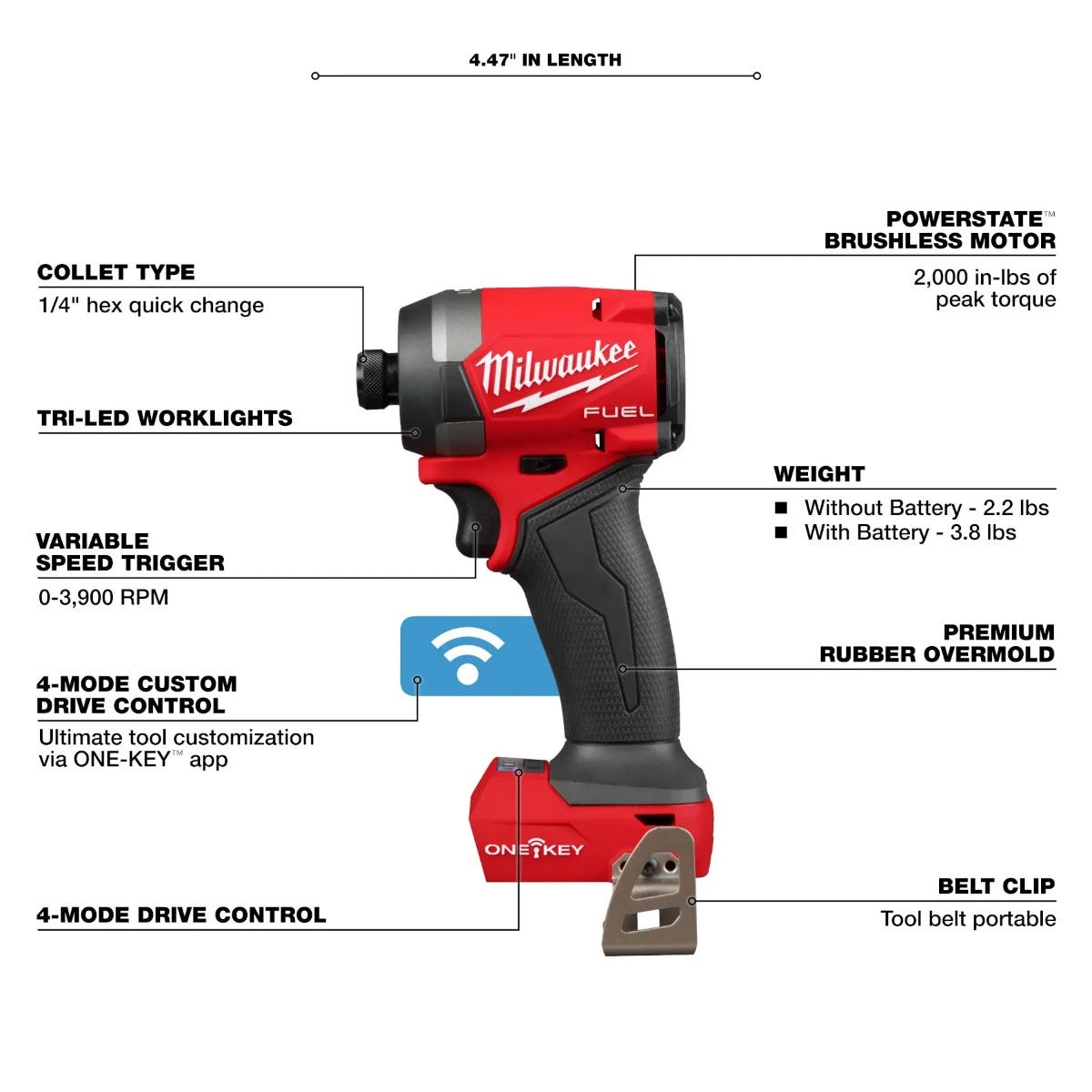 Milwaukee M18 FUEL™  2-Tool Combo Kit w/ ONE-KEY™