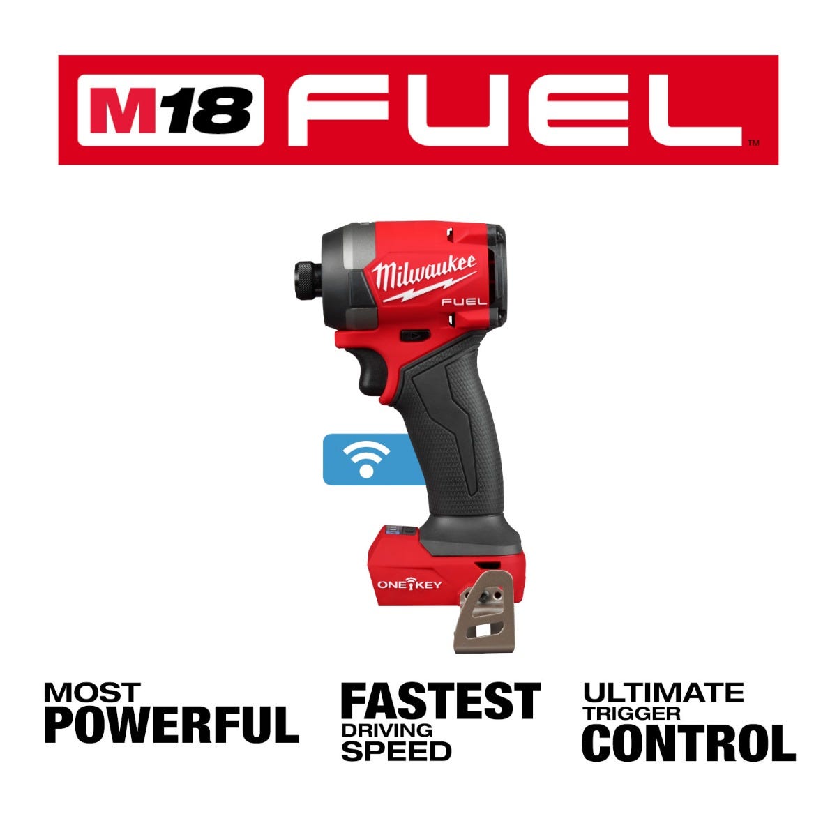 Milwaukee M18 FUEL™ 1/4" Hex Impact Driver w/ ONE-KEY™