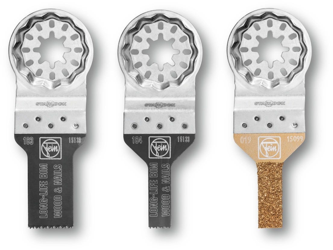 Fein 35222967090 Starlock MINICUT Combo Set - Oscillating Multi-Tool Accessories