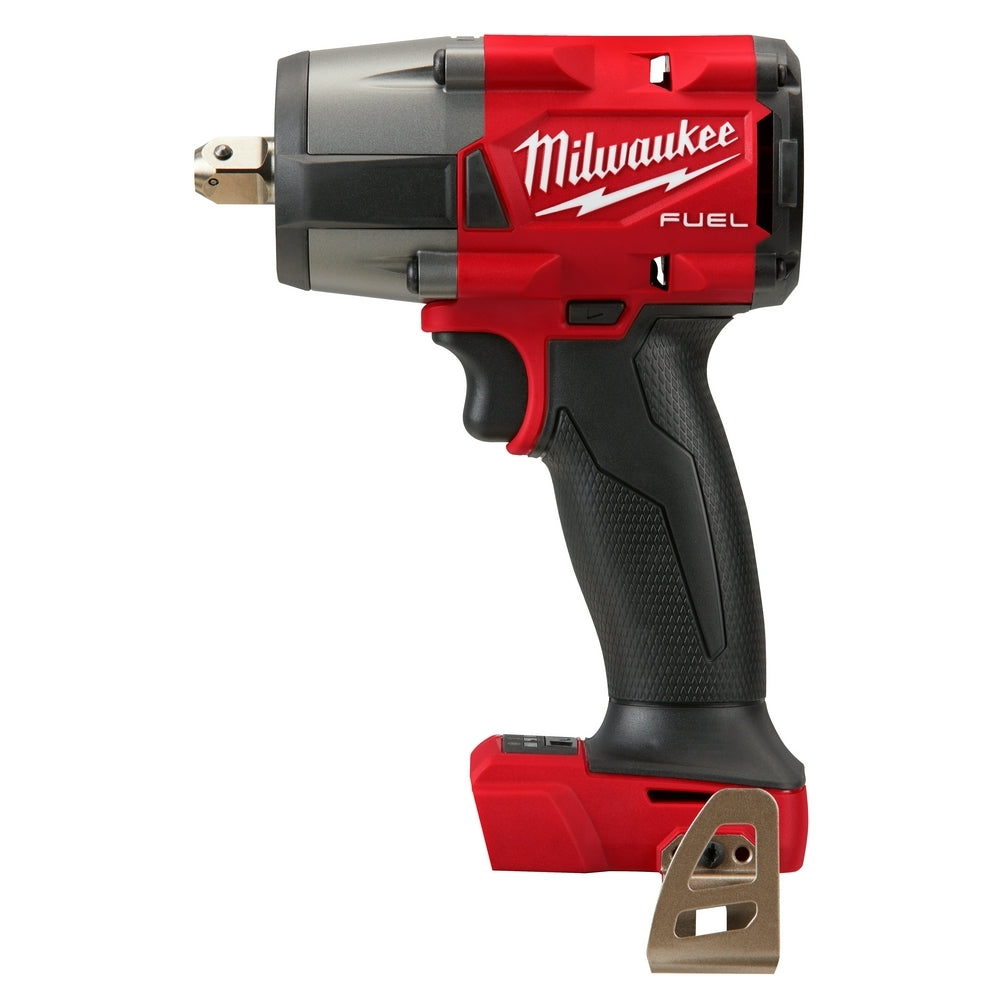 Milwaukee 2962P-20 M18 FUEL 1/2-Inch Mid-Torque Impact Wrench with Pin Detent, Tool Only