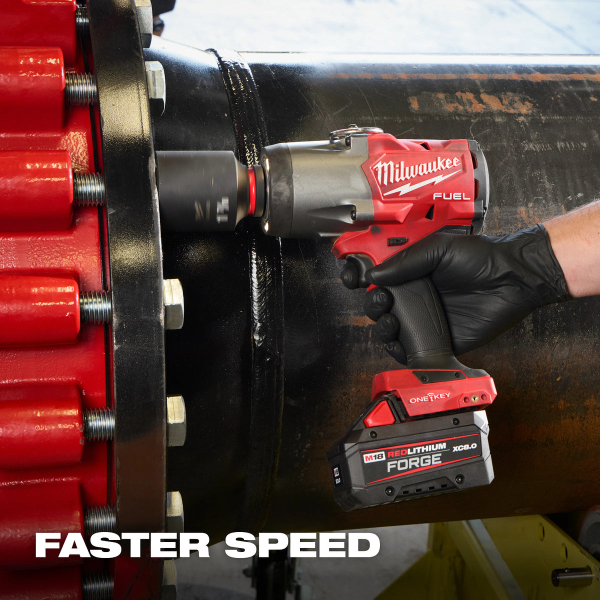 Milwaukee M18 FUEL 3/4-in. High Torque Impact Wrench w/ ONE-KEY 8.0Ah Kit (2964-22)