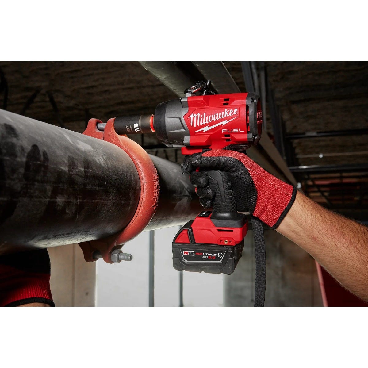 Milwaukee 2966-20 M18 FUEL 1/2" High Torque Impact Wrench w/ Pin Detent, Tool Only