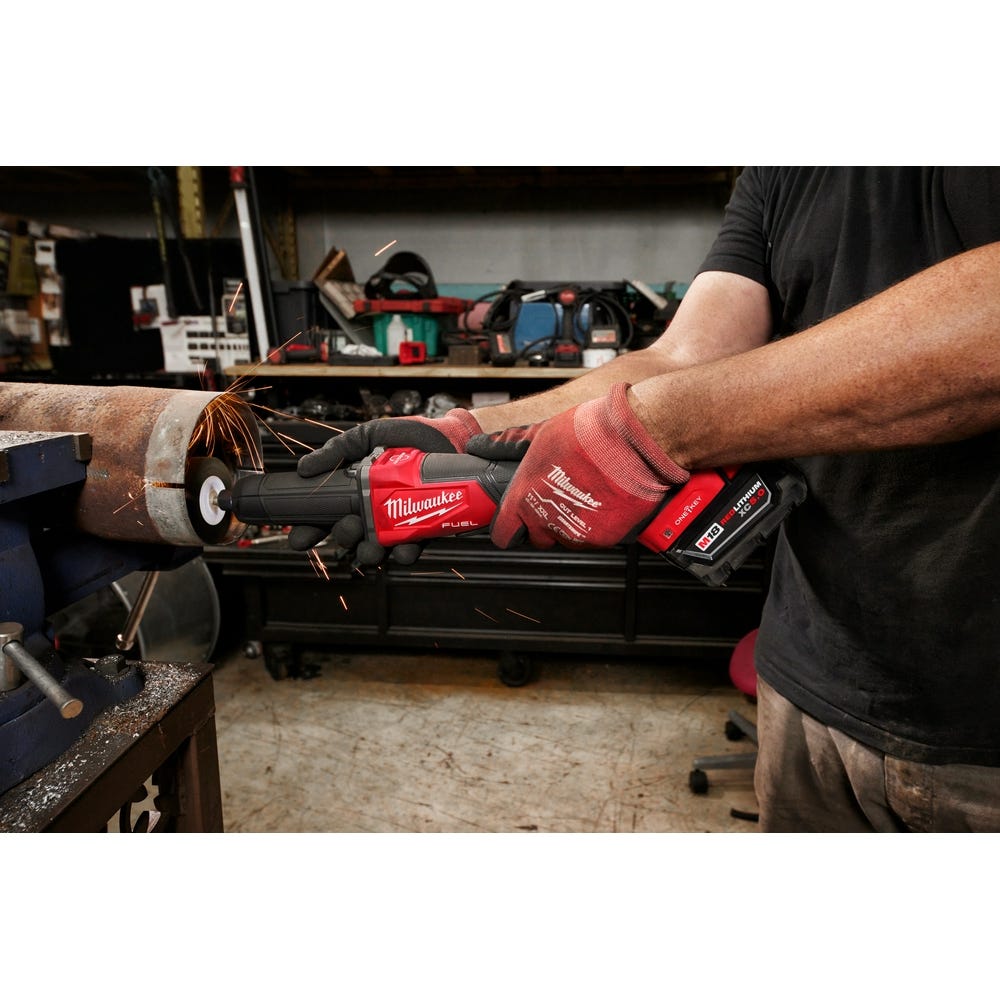 Milwaukee 2984-20 M18 FUEL Variable Speed, Braking Die Grinder, Paddle Switch w/ ONE-KEY