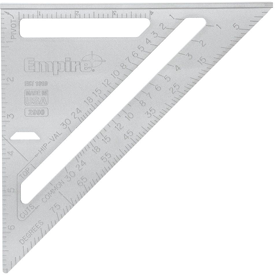 Empire 2990 7-in. Magnum Fat Boy Aluminum Rafter Square