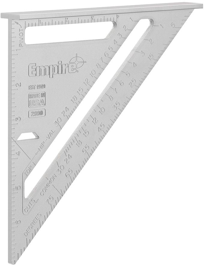 Empire 2990 7-in. Magnum Fat Boy Aluminum Rafter Square