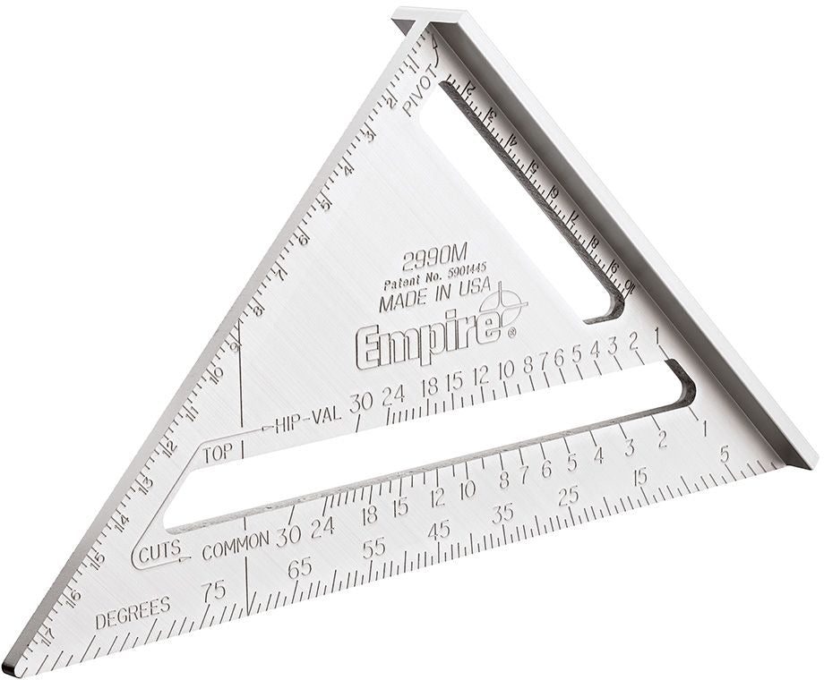Empire 2990 7-in. Magnum Fat Boy Aluminum Rafter Square