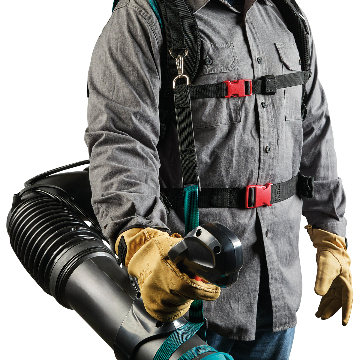 Makita 40V max XGT Brushless Backpack Blower (GBU04Z) - feature detail 30
