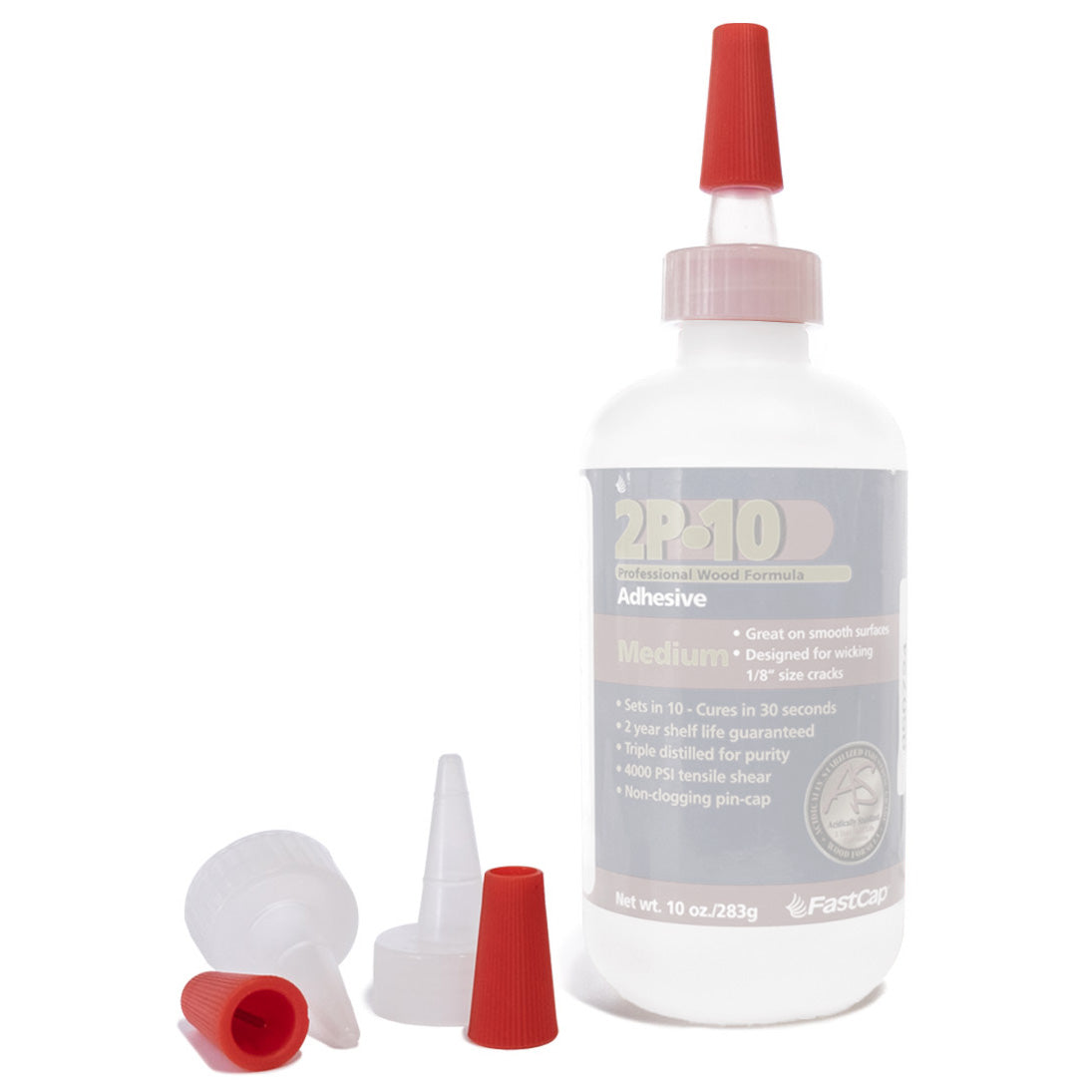 Fastcap 2P-10 Replacement Tips for 10-oz. Bottles, 3-Pack