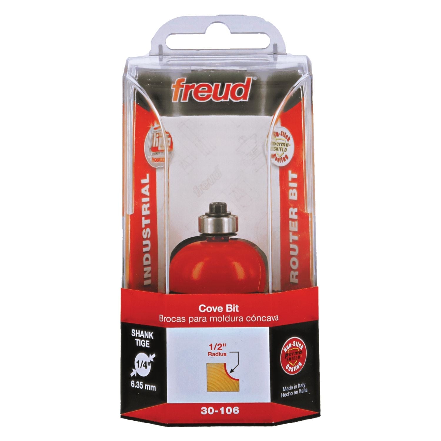 Freud 30-106 1/2-Inch Radius Cove Router Bit