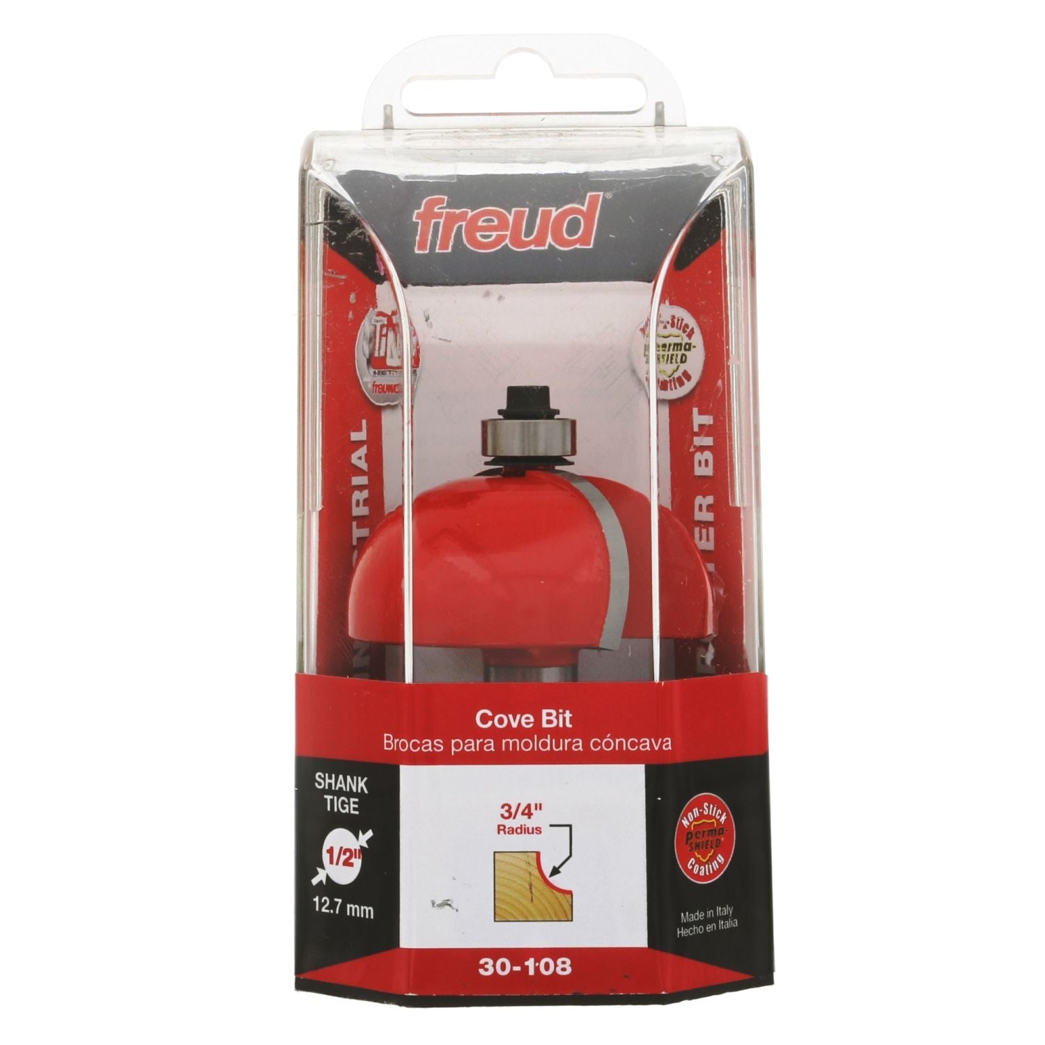 Freud 30-108 3/4-Inch Radius Cove Router Bit