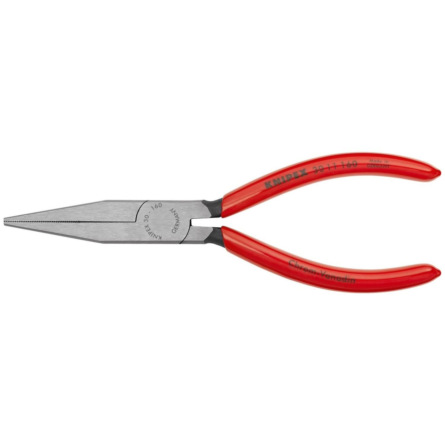 Knipex 30 11 160 Long Nose Pliers-Flat Tips