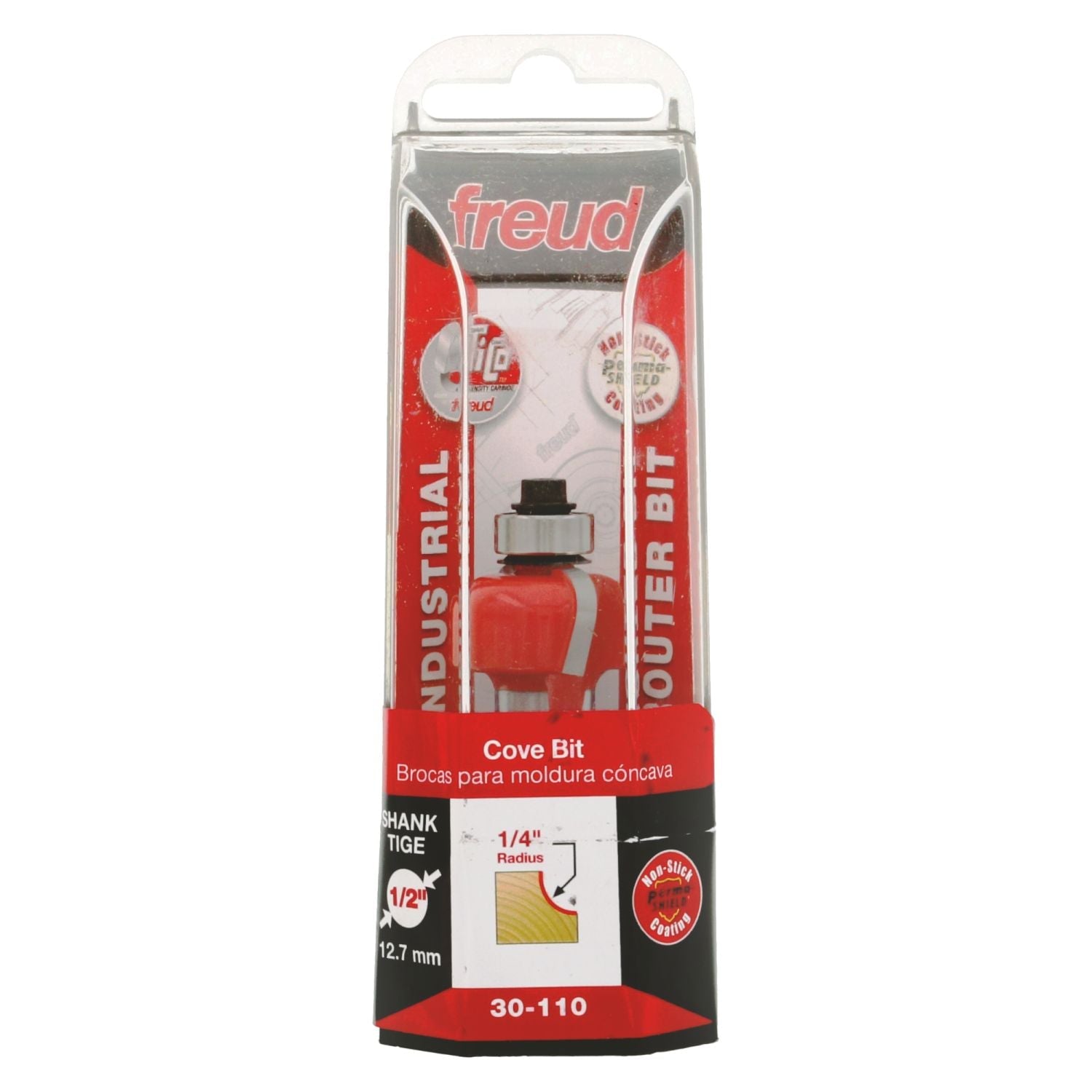 Freud 30-110 1/4-Inch Radius Cove Router Bit