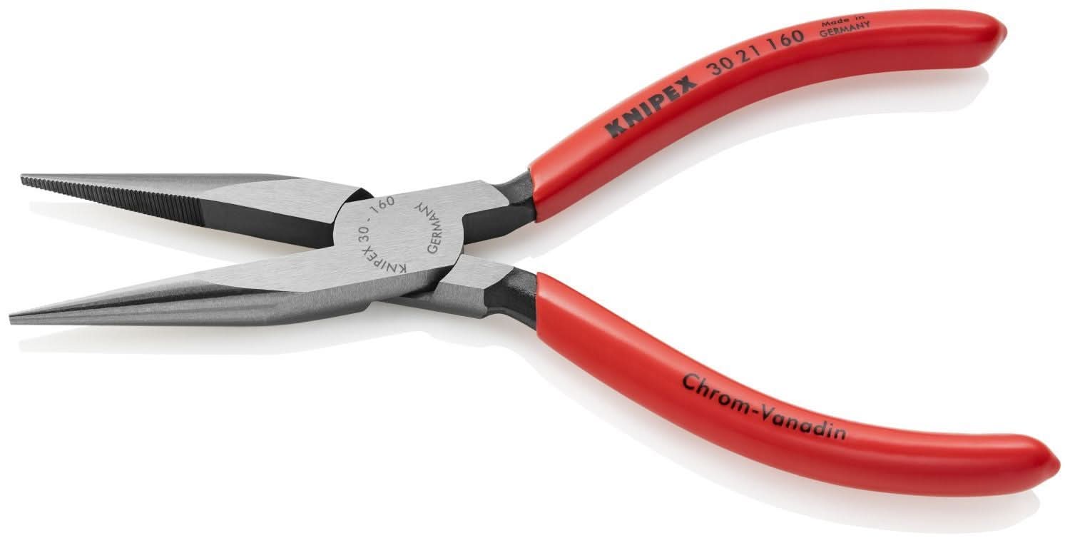 Knipex 30 21 160 Long Nose Pliers-Half Round Tips