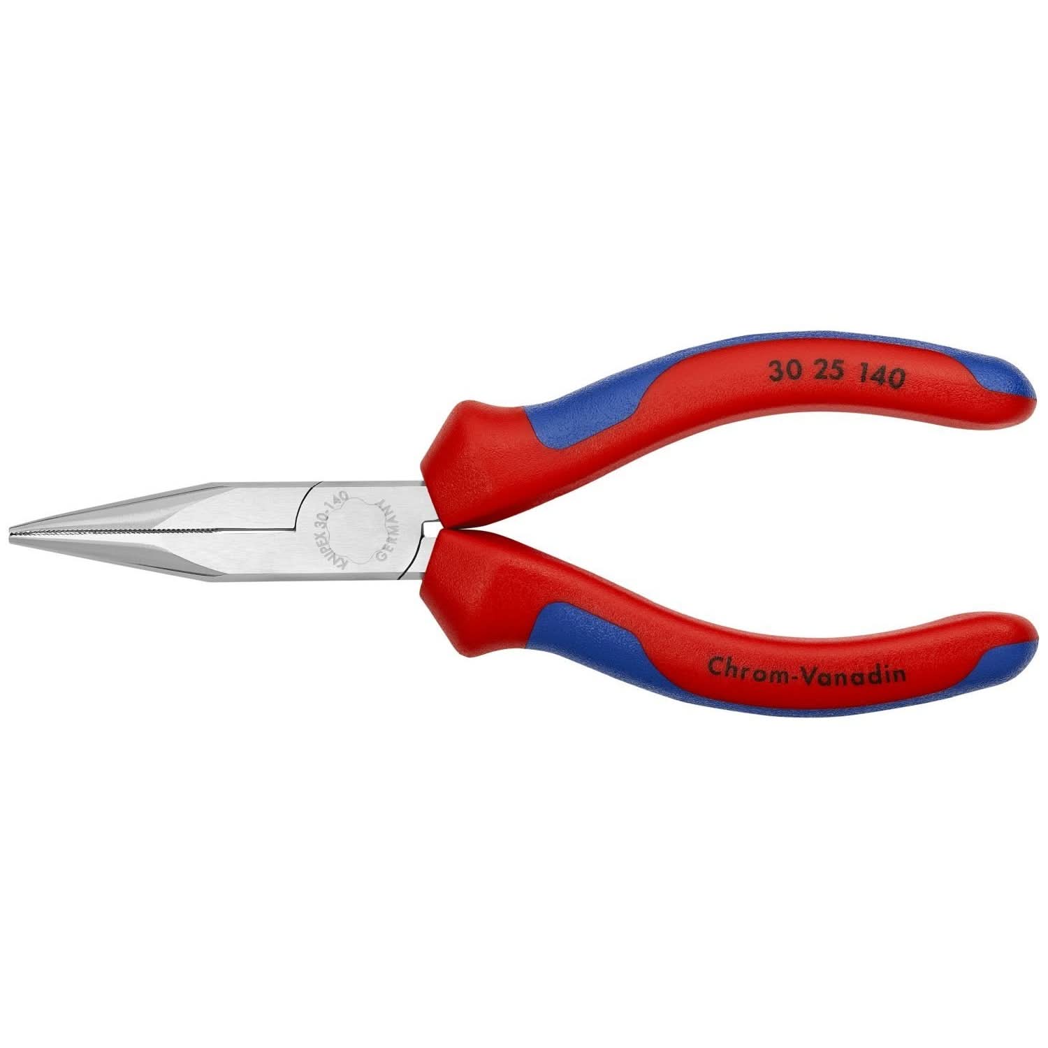 Knipex 30 25 140 Long Nose Pliers-Half Round Tips