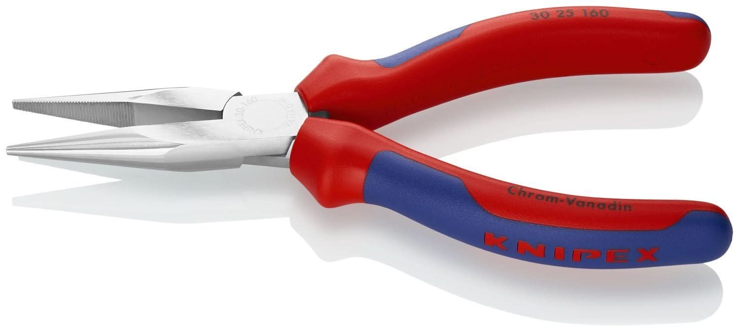 Knipex 30 25 160 Long Nose Pliers-Half Round Tips