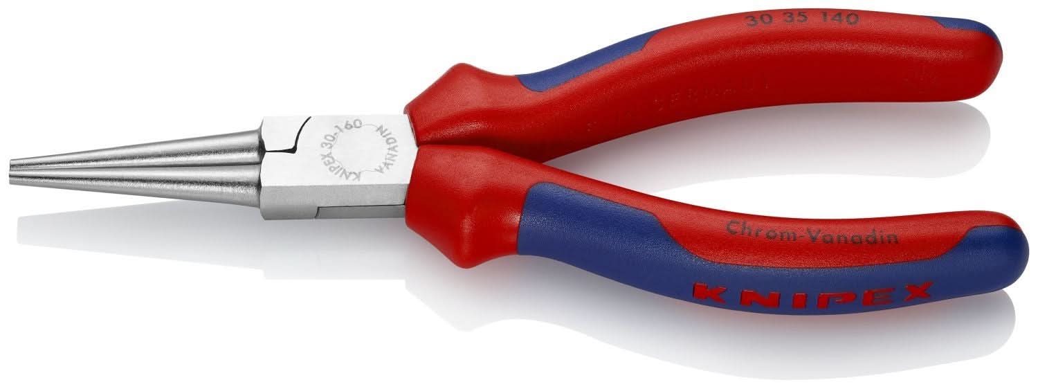 Knipex 30 35 140 Long Nose Pliers-Round Tips