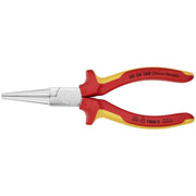 Knipex 30 36 160 Long Nose Pliers-Round Tips-1000V Insulated