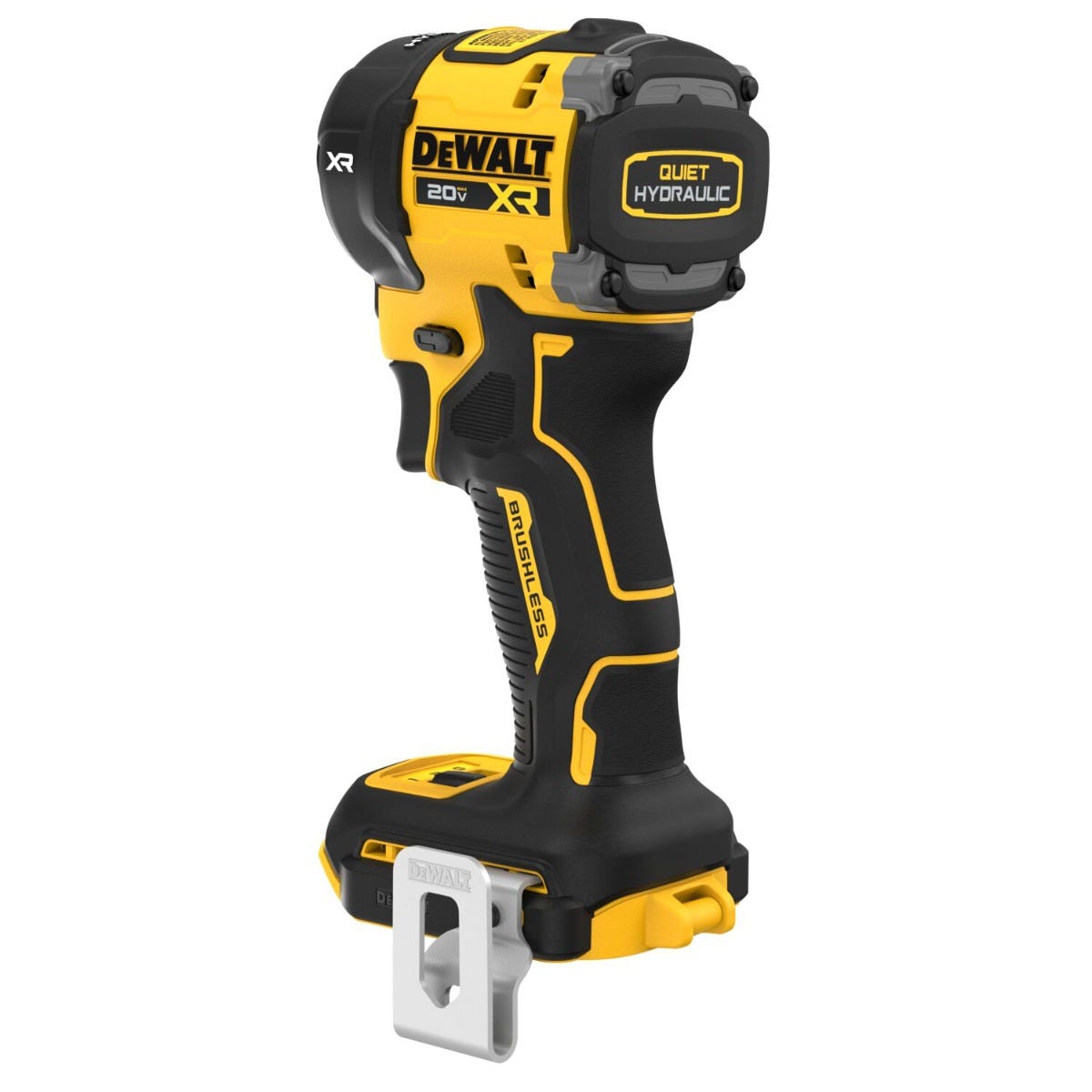 DeWalt DCF870B 20V MAX XR Brushless 1/4-in. Quiet Hydraulic Impact Driver, Tool Only