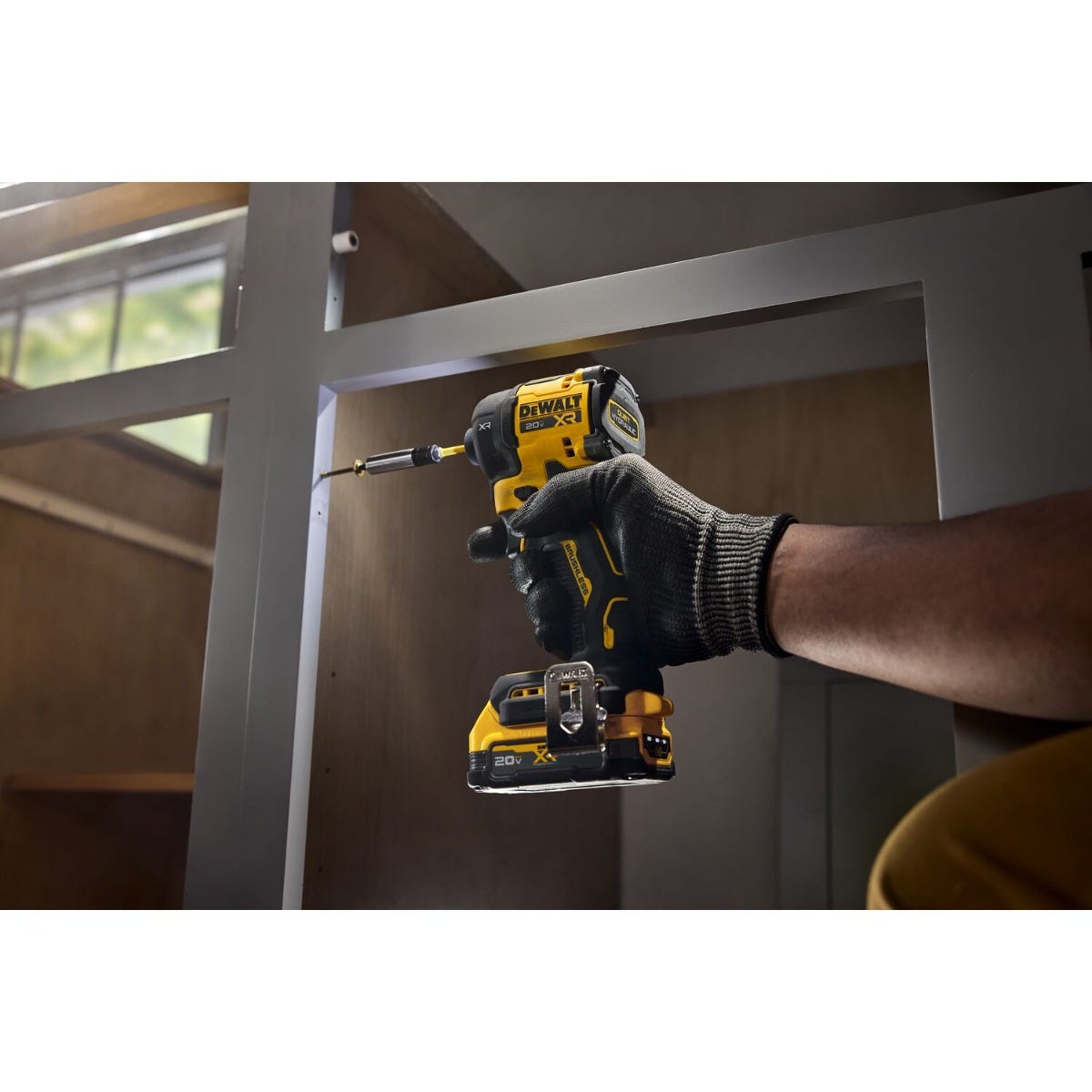 DeWalt DCF870B 20V MAX XR Brushless 1/4-in. Quiet Hydraulic Impact Driver, Tool Only