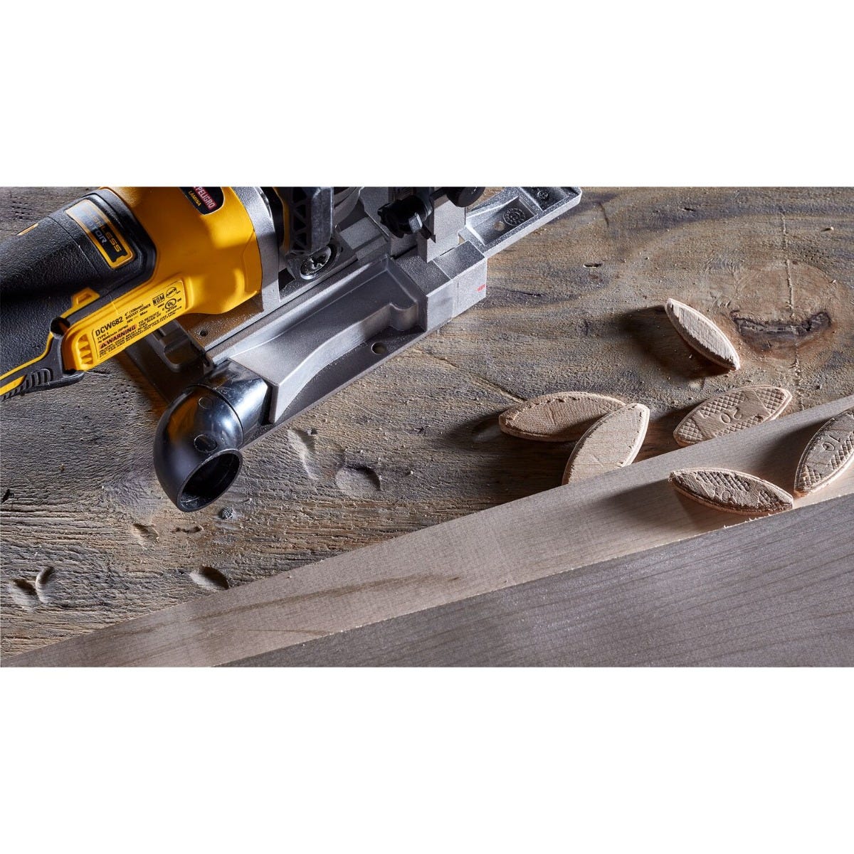 DeWALT DCW682B 20V MAX Brushless Cordless Biscuit Joiner, Tool Only
