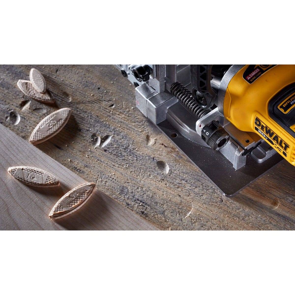 DeWALT DCW682B 20V MAX Brushless Cordless Biscuit Joiner, Tool Only