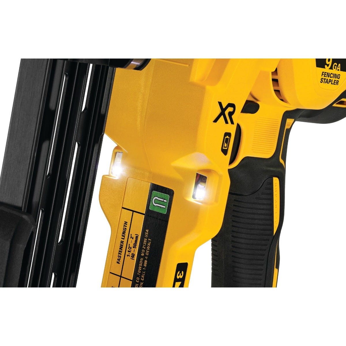 DeWALT DCFS950B 20V MAX XR Brushless 9-Gauge Fencing Stapler, Tool Only