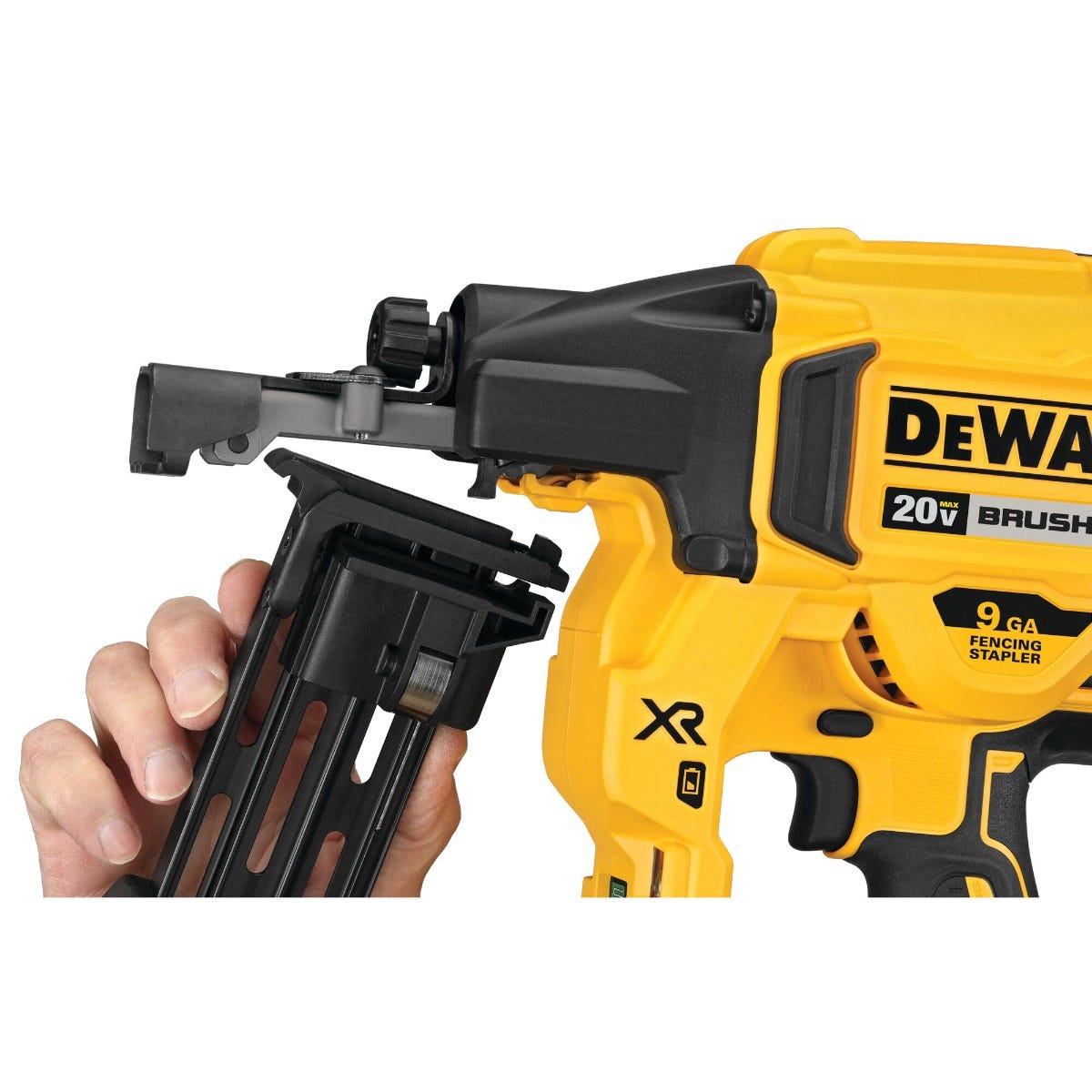 DeWALT DCFS950B 20V MAX XR Brushless 9-Gauge Fencing Stapler, Tool Only
