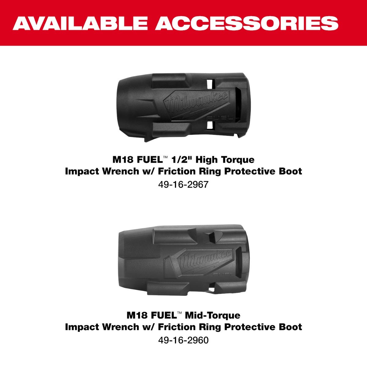Milwaukee 3010-22  M18 FUEL 1/2" HTIW & 3/8" MTIW Automotive Combo Kit