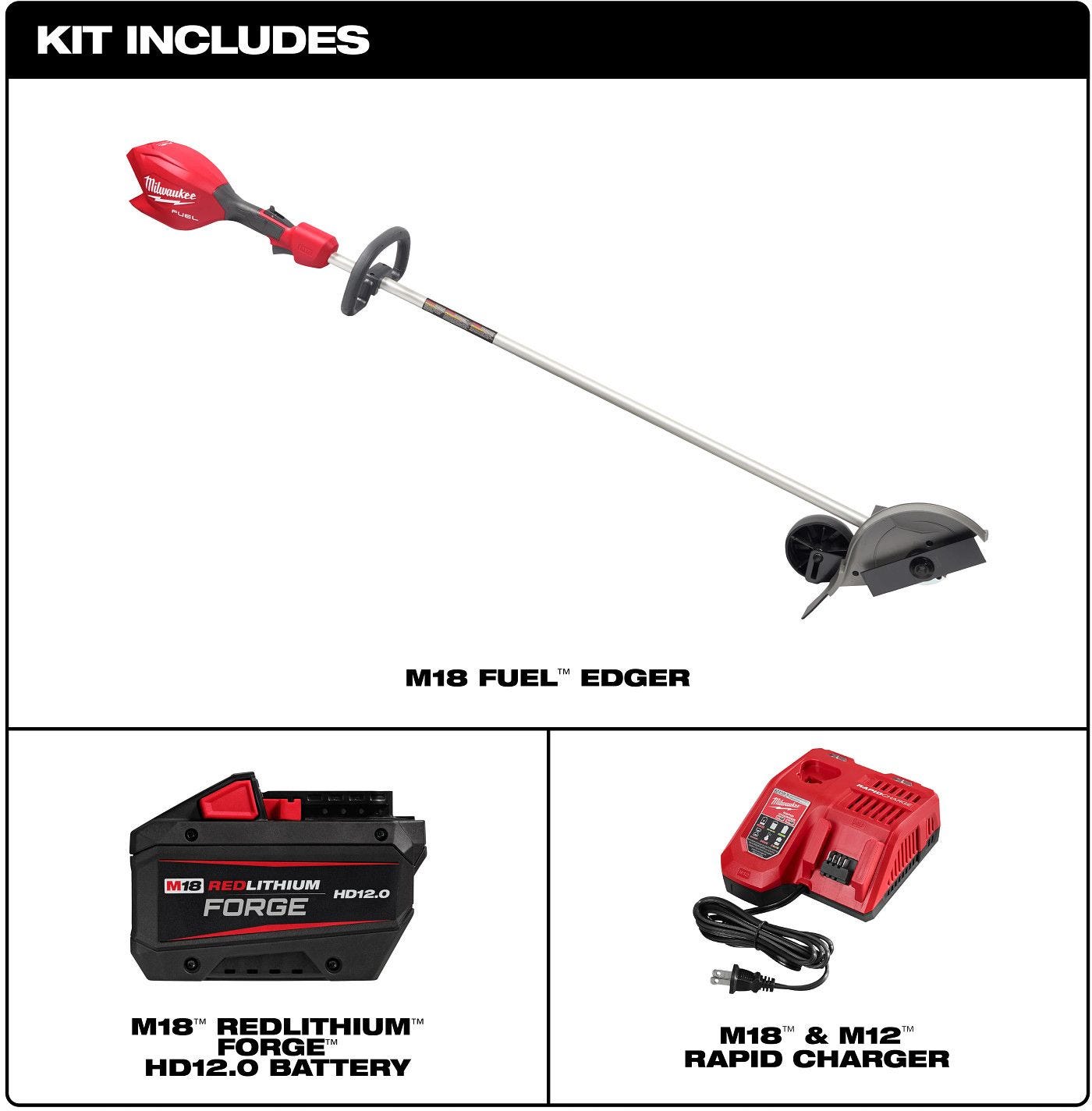 Milwaukee 3011-21HD M18 FUEL Edger 12.0Ah Kit