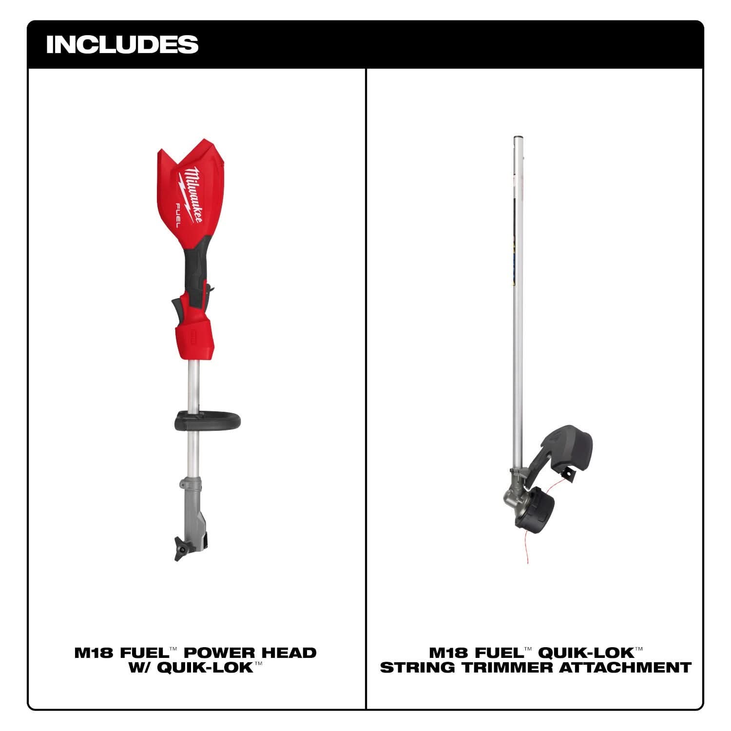 Milwaukee 3016-20ST M18 FUEL QUIK-LOK Power Head w/ String Trimmer Attachment