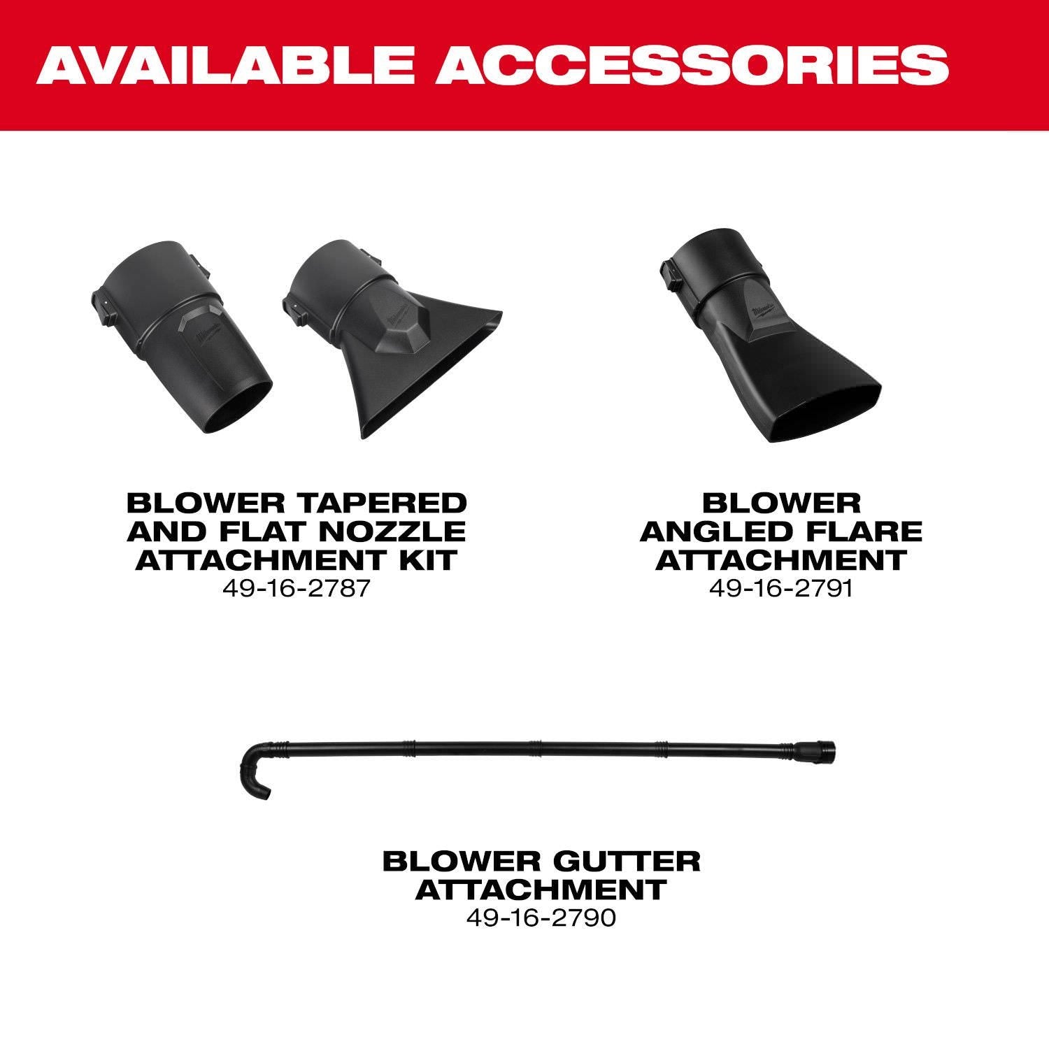 Milwaukee M18 FUEL 18V 500CFM Blower with M18 REDLITHIUM HIGH OUTPUT XC 6.0Ah Battery 2-Pack