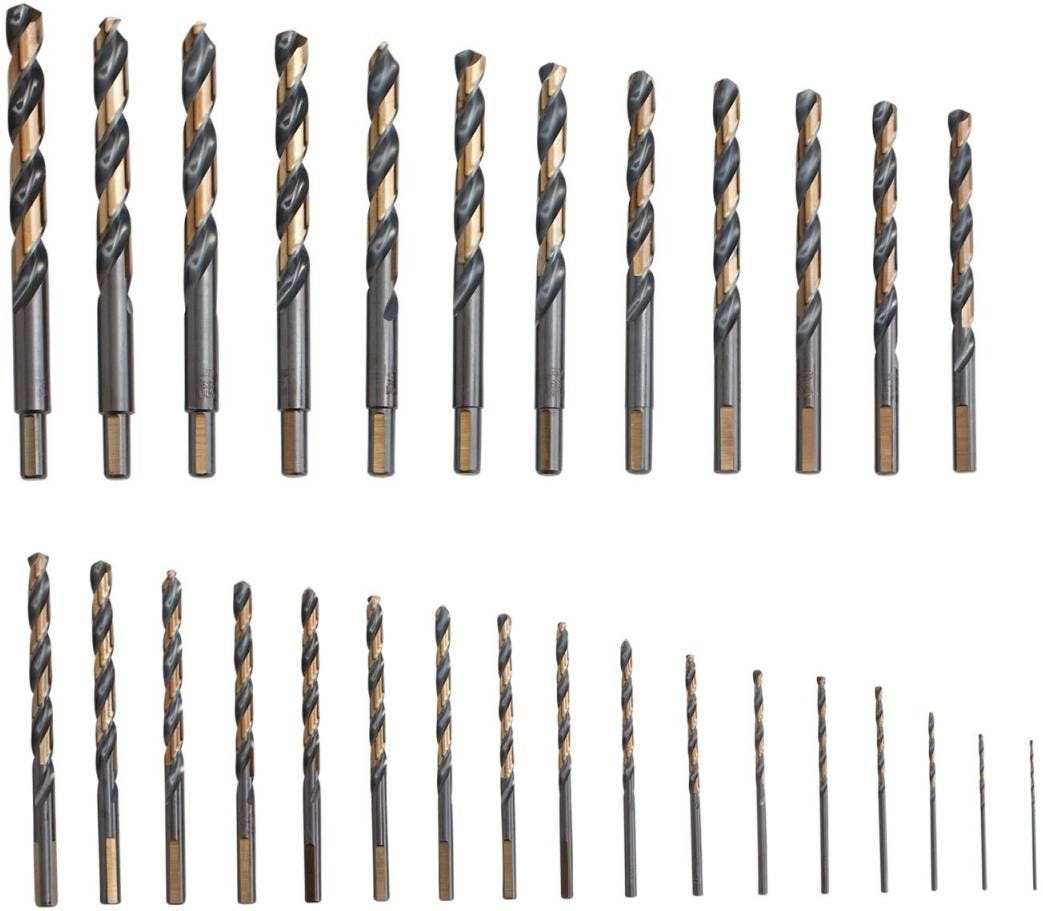 Irwin 3018005 Black & Gold Metal Index Drill Bit 29 Piece Set