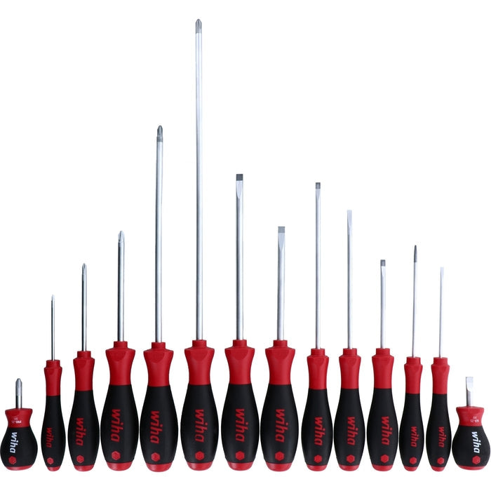 Wiha 30284 14-Piece SoftFinish Screwdriver Set