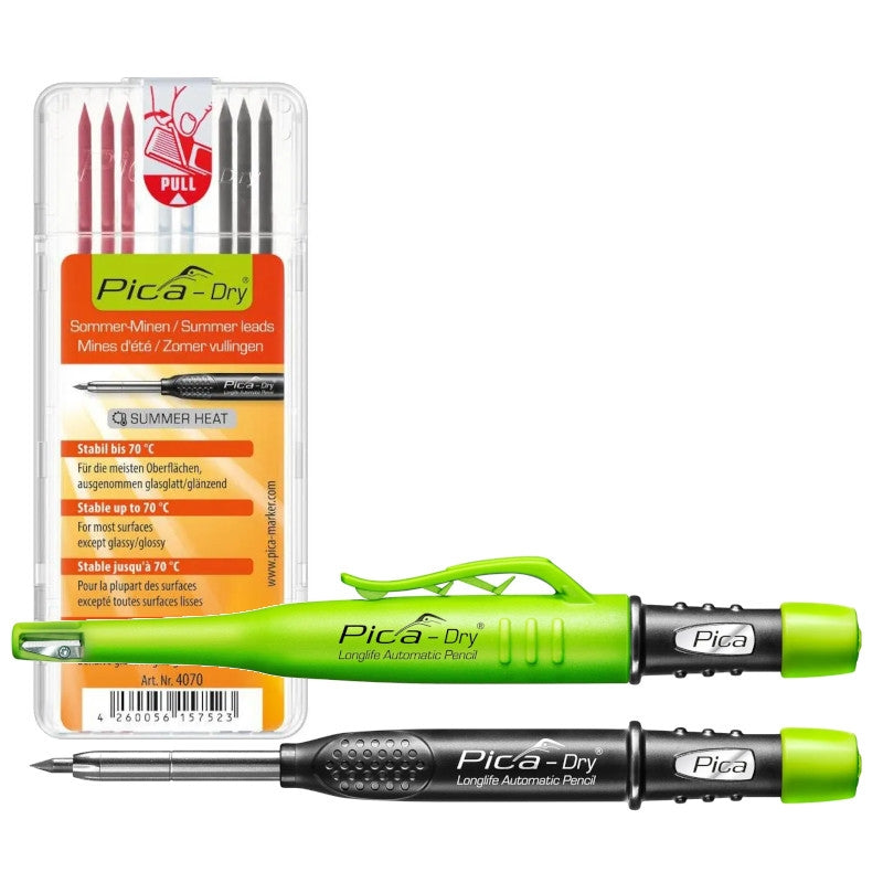 Pica Dry Pencil with SUMMERHEAT Water Resistant Refills