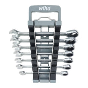 Wiha 30390 7-Piece Metric Combination Ratchet Wrench Set