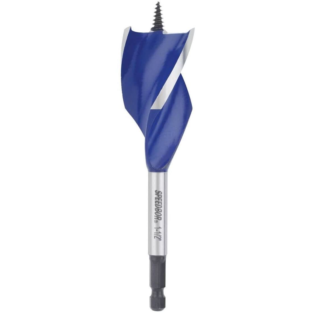 Irwin 3041021 Speedbor MAX Speed Bits 6-in. Standard Length Bits 1-1/2-in.