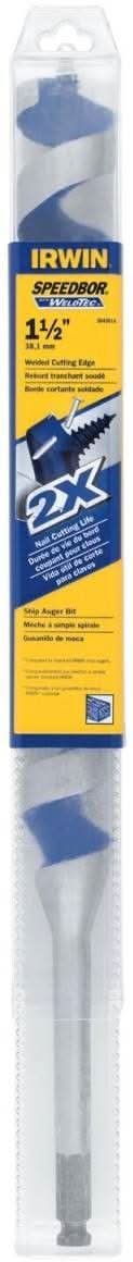 Irwin 3043016 Auger Bit with WeldTec 17-in. x 1-1/2-in.